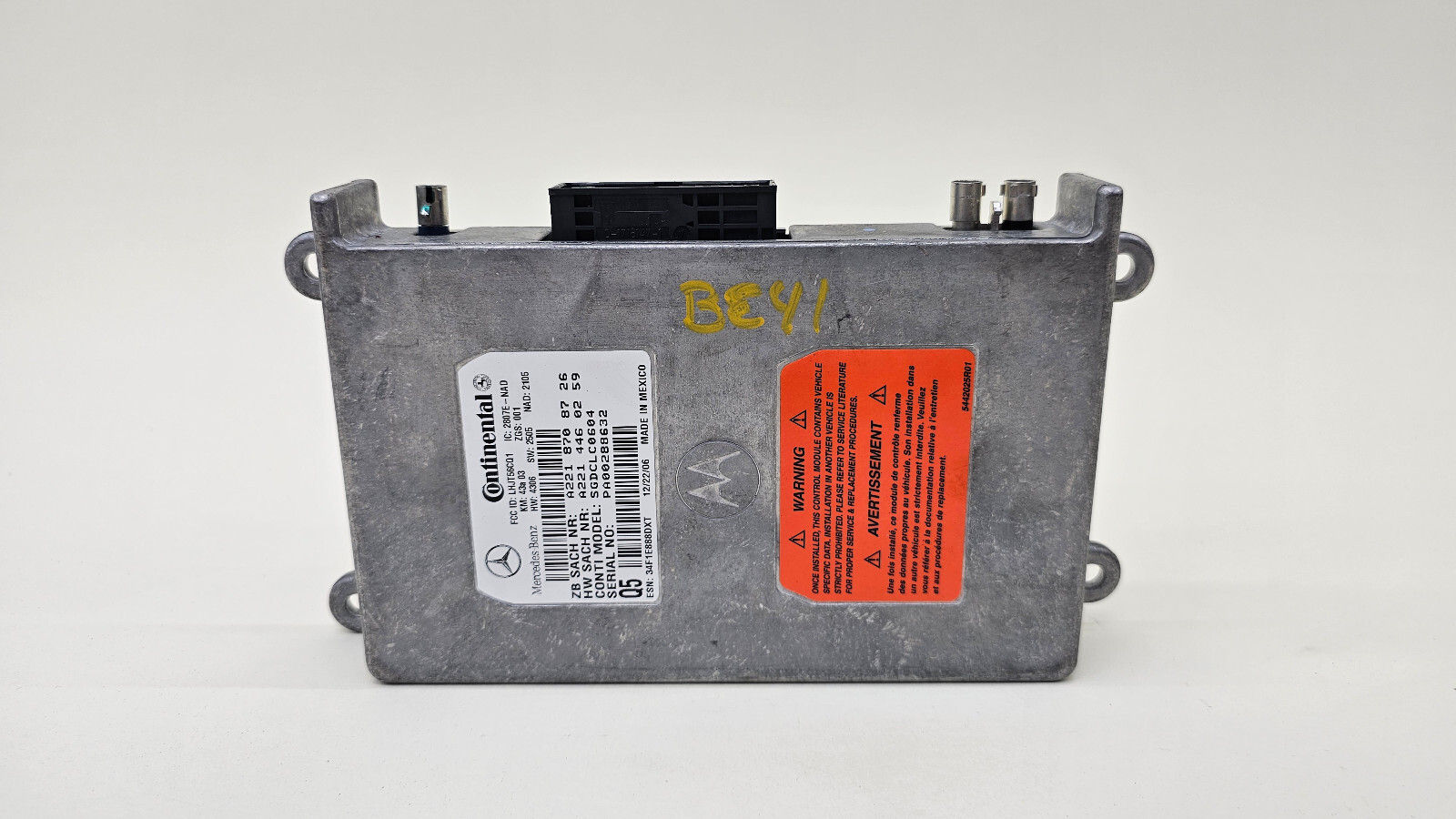 07 08 09 MERCEDES-BENZ W219 CLS500 Communication Control Module A2218708726 OEM