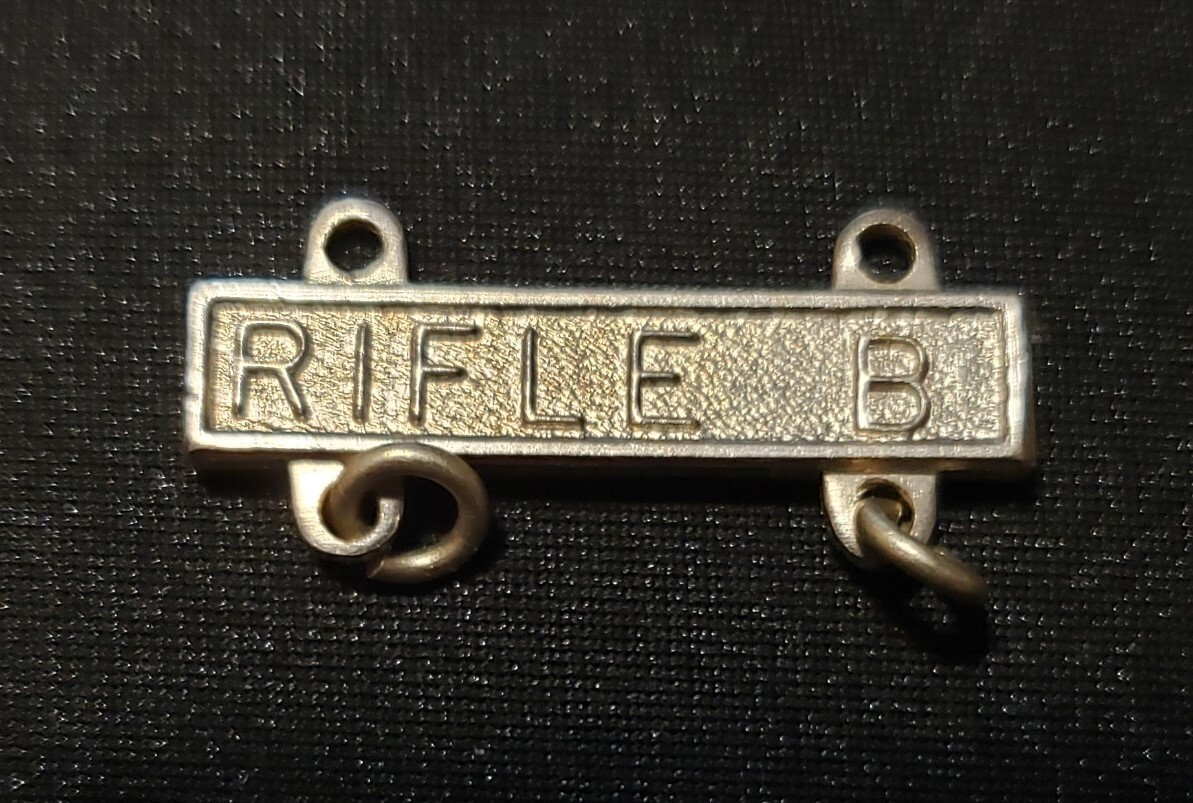 US Army Rifle-B Qualification Bar