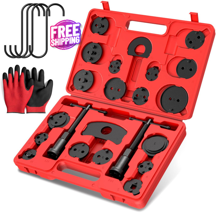 Extractor De Rotor Y Tambor De Freno, Herramienta Para Cubo De Rueda 28 PCS USA