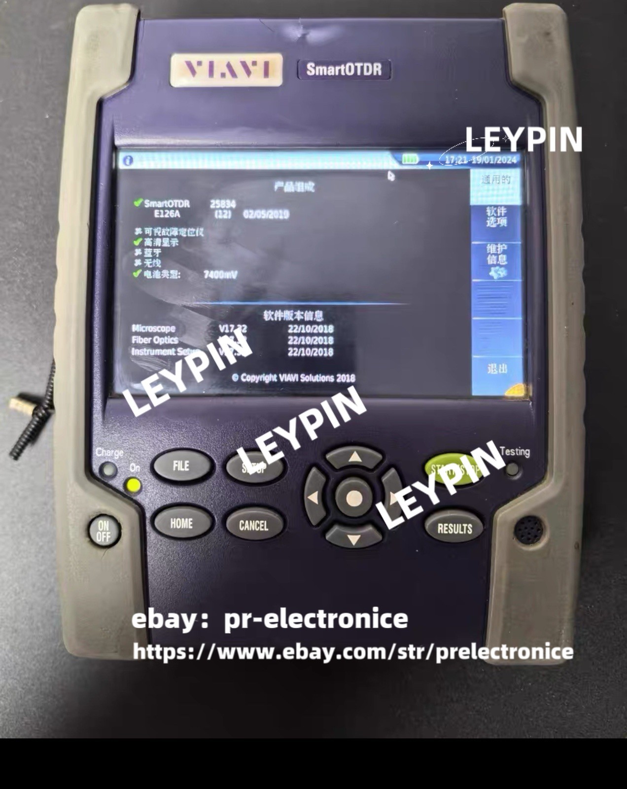 JDSU VIAVI Smart OTDR - 1310nm/1550nm - 30dB/30dB