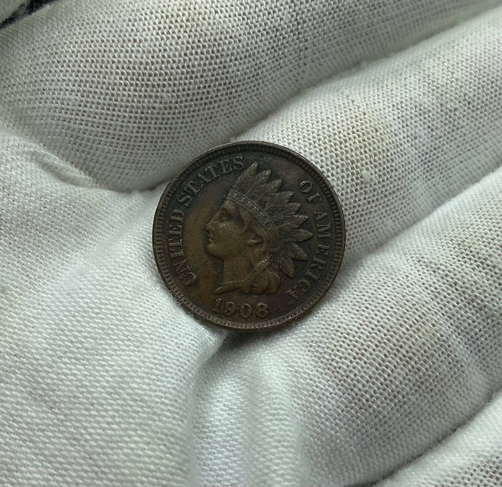 1908 Indian Head Cent – (XF Details) – Great Eye Appeal!  F292