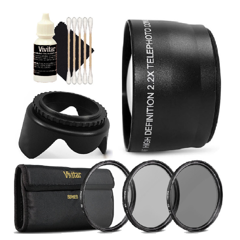 52mm Telephoto Lens Kit for Canon EOS 700D/1200D and All Canon DSLR Camera