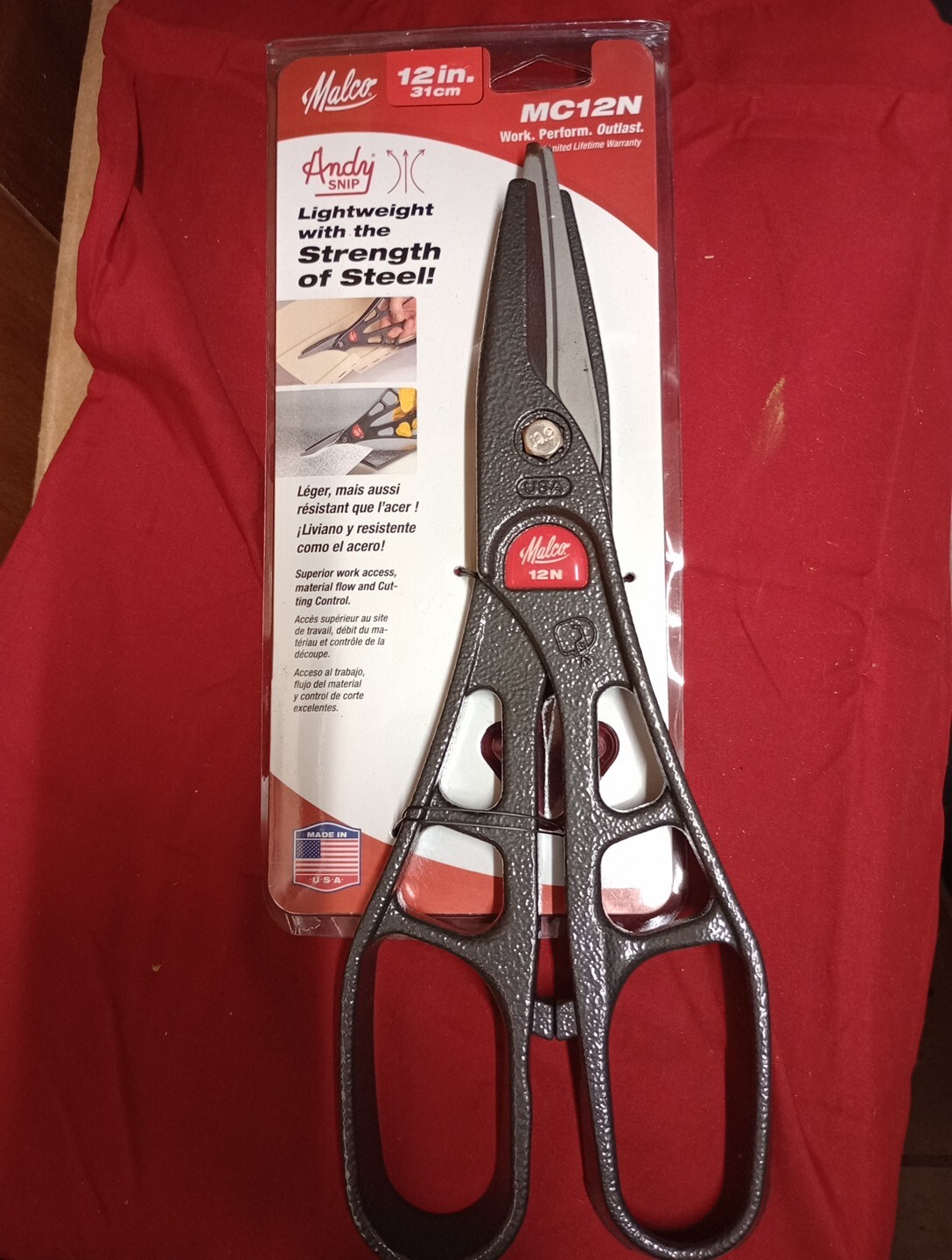 Malco MC12N 12 in. Aluminum Combination Snip