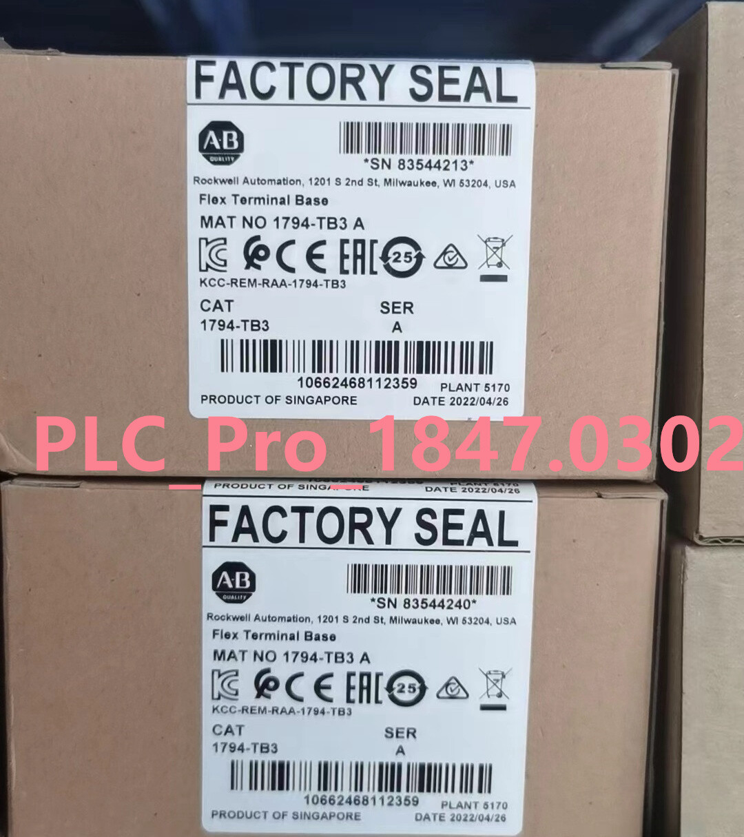 1794TB3 New Factory Sealed AB 1794-TB3 /A FLEX TERMINAL BASE   Fast delivery