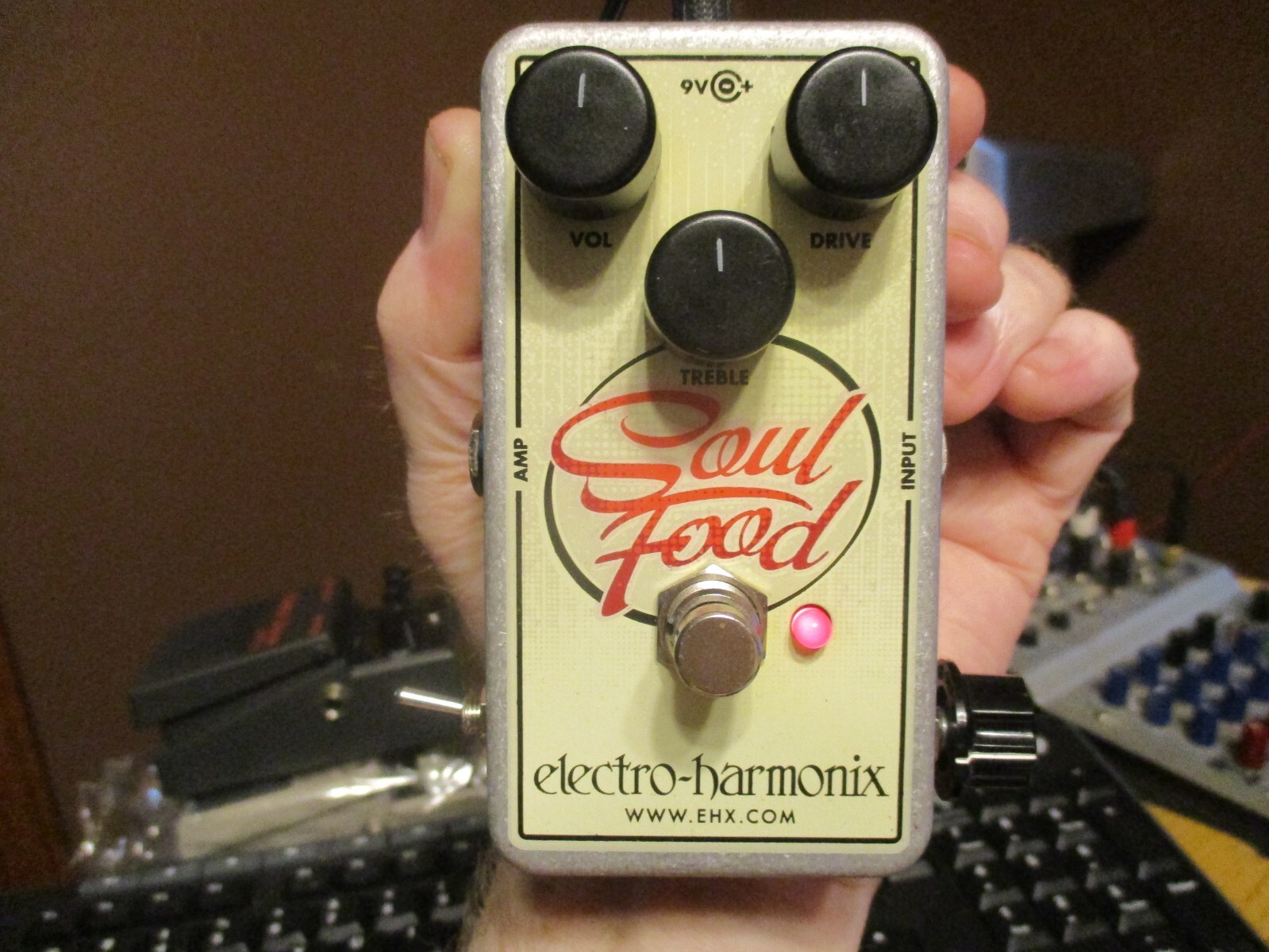 Modified EHX Soul Food Overdrive