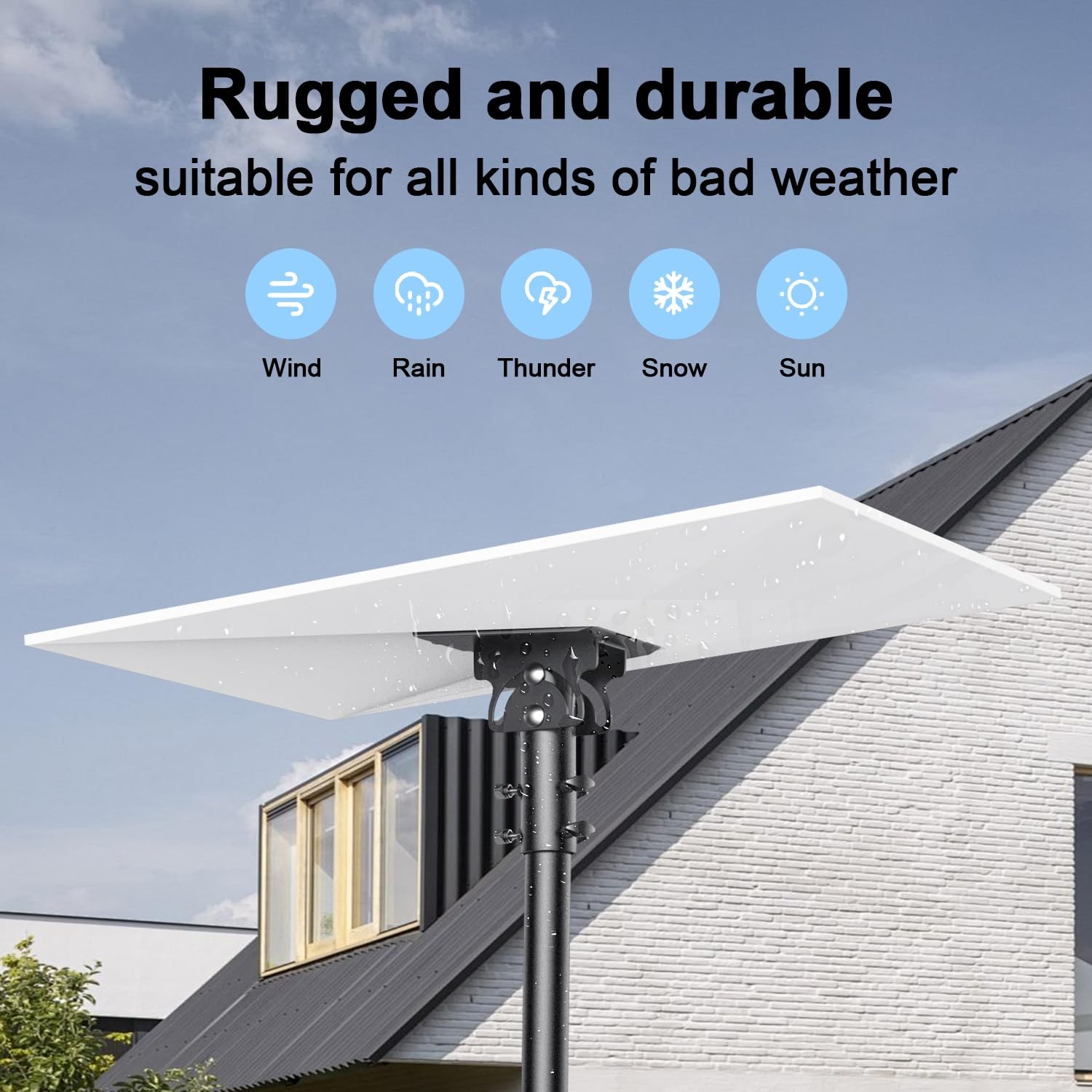 Starlink Gen 3 Pole Mount Adjustable 90-180° Pipe Adapter for Dish V3