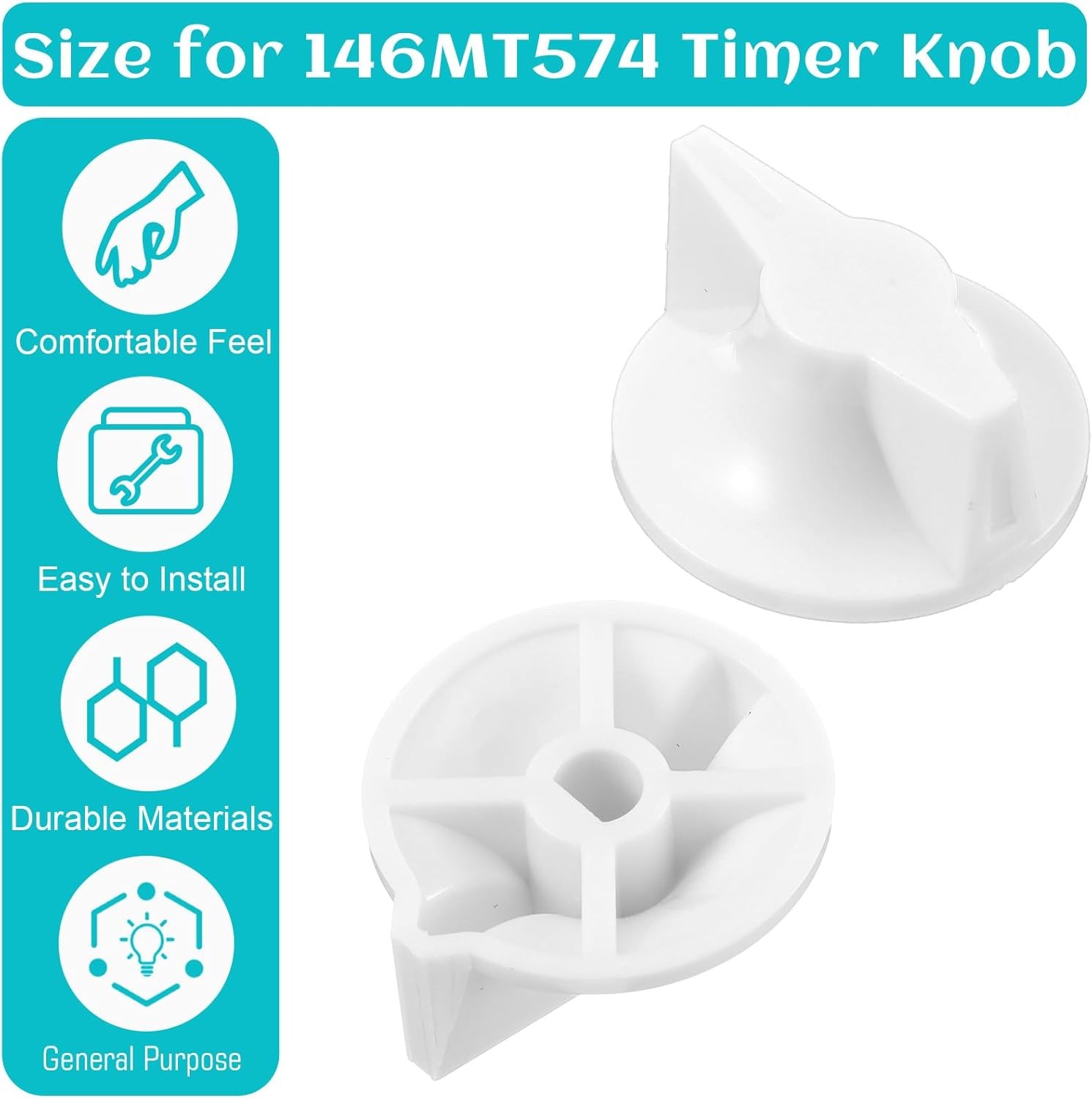 2 Pack Timer Switch Knob Replacement for Intermatic FD Series Wall Fan Heater