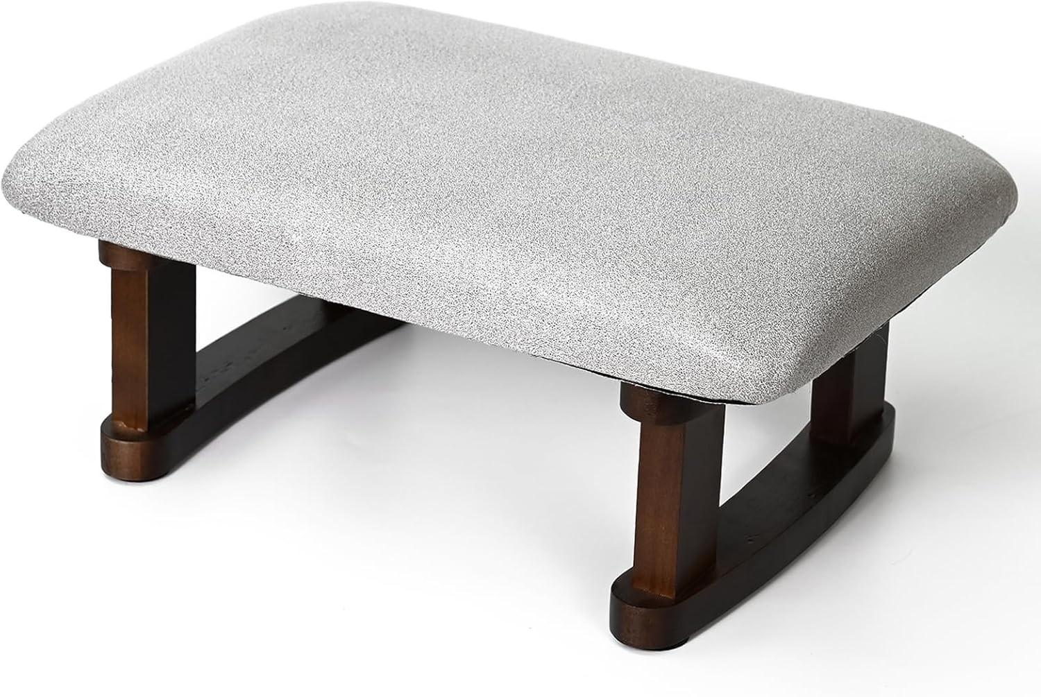 Small Footstool Office Under Desk Ottoman Padded Hassock 16.1"(41cm) x 6.7"(1...