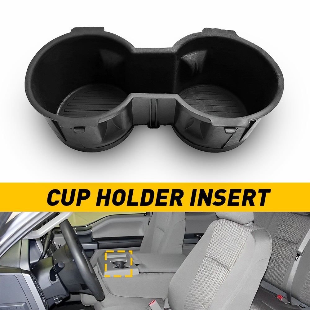 For 2017-2022 Ford F250 F350 F450 F550 SD Center Console Cup Holder Armrest Pad