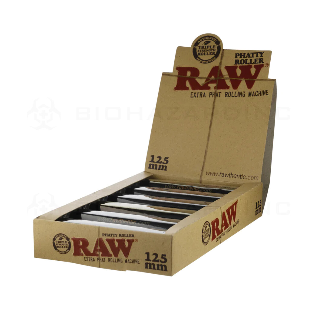 🍃😎 🍃 6 X 125 mm RAW PHATTY ROLLER EXTRA PHAT ROLLING MACHINE 🍃😎 🍃