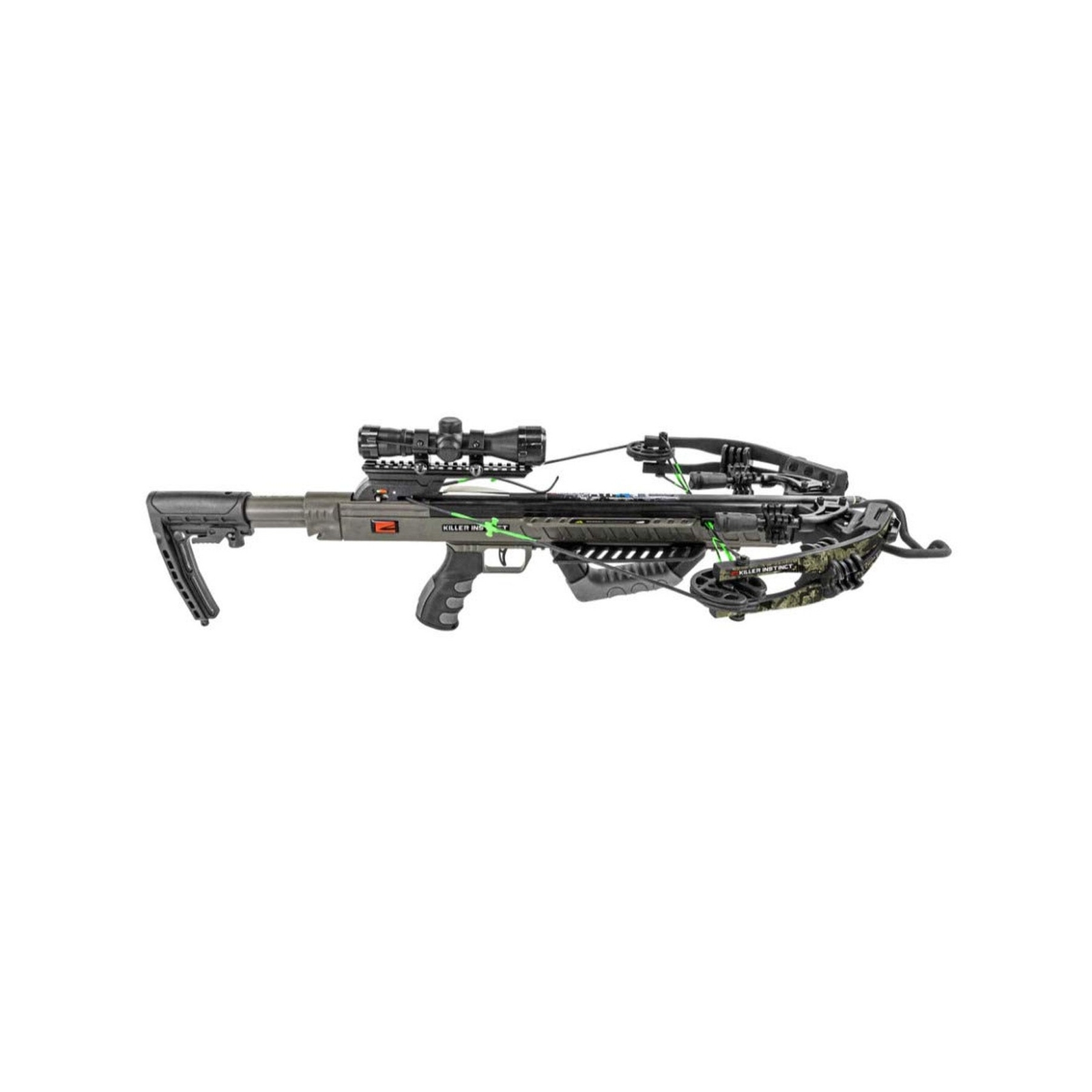 Killer Instinct Boss 405 FPS Crossbow Package with Backpack Case and Broadhea...