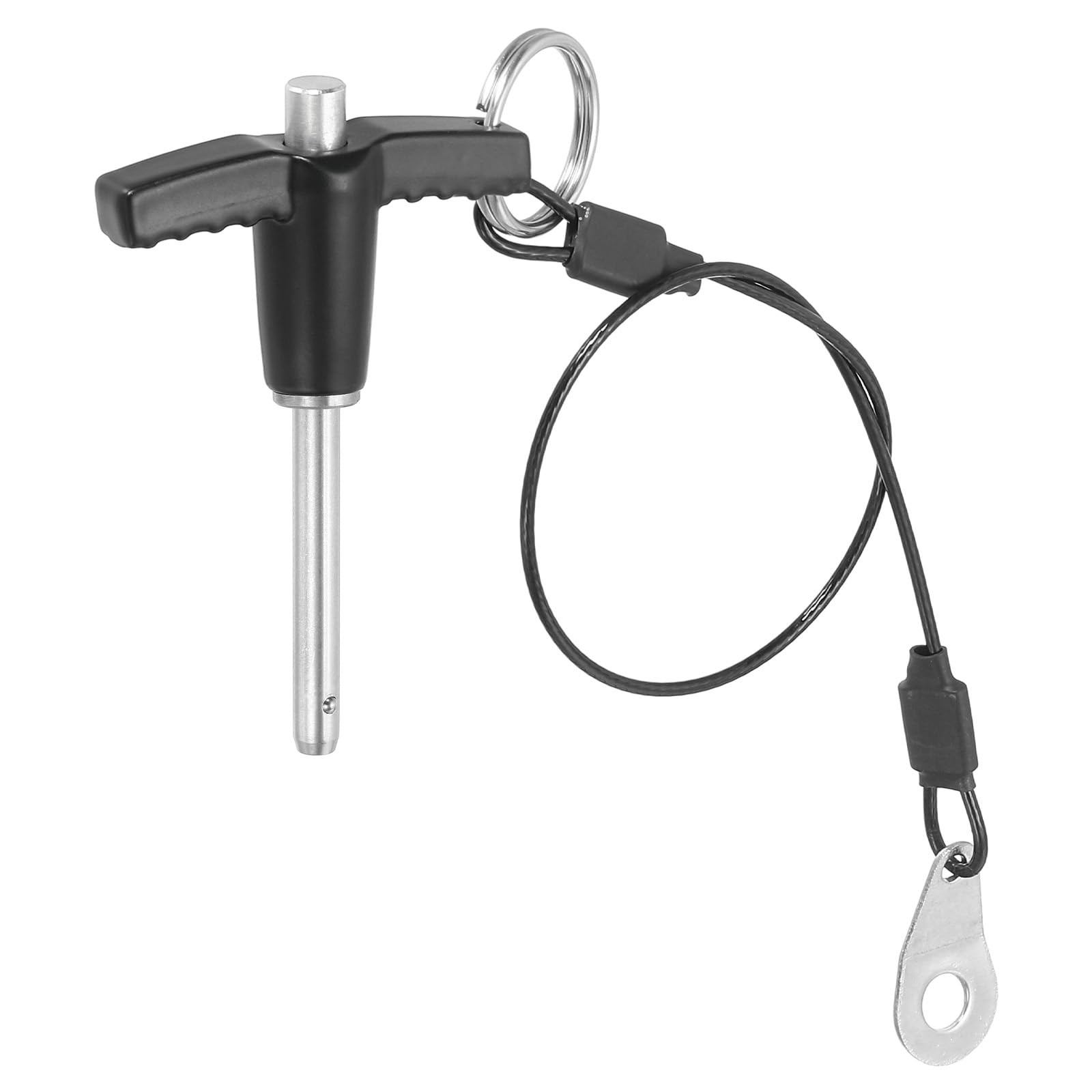 1/5 Inch T-Handle Quick Release Pin 1.18 Inch Usable Length Stainless Steel