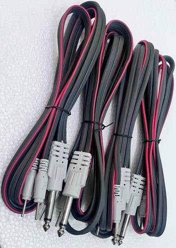 Electrotherapy Electrode Lead / Cable 4 Pices for Model Dynoplus 4 Channel Physi