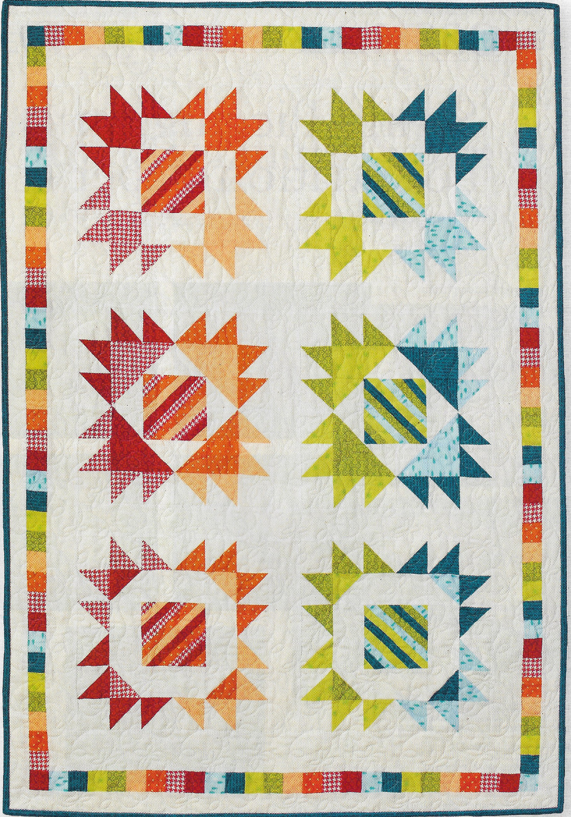 Kin Coterie Quilt quilting pattern instructions