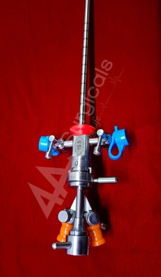 4A Cystoscopy Sheath With Obturator 15.5Fr + Double Channel Bridge