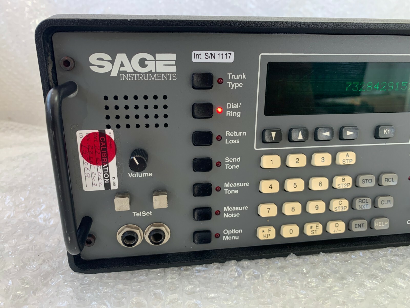 SAGE 930A Communications Test Set Used