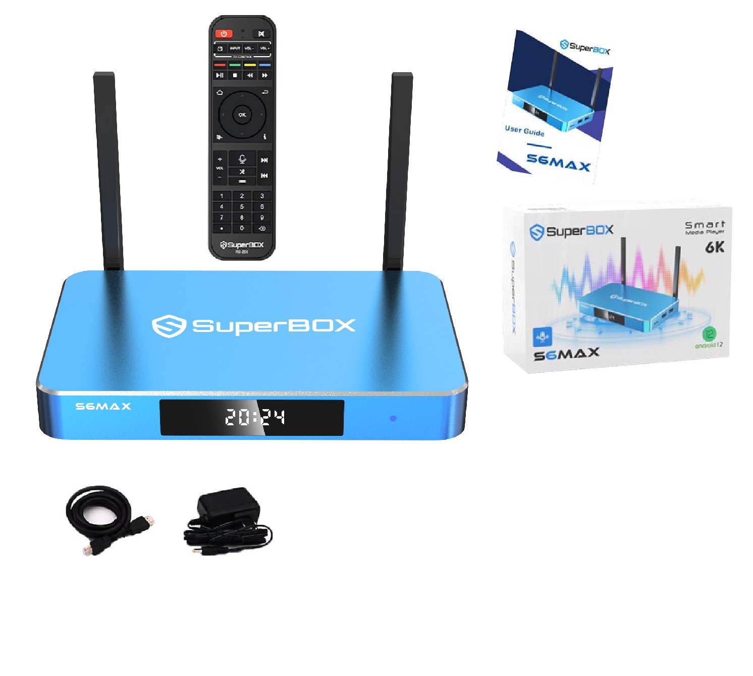 SuperBox S6 Max 24/7 Support Authorized Distributor Same Day Shipping Send Gift