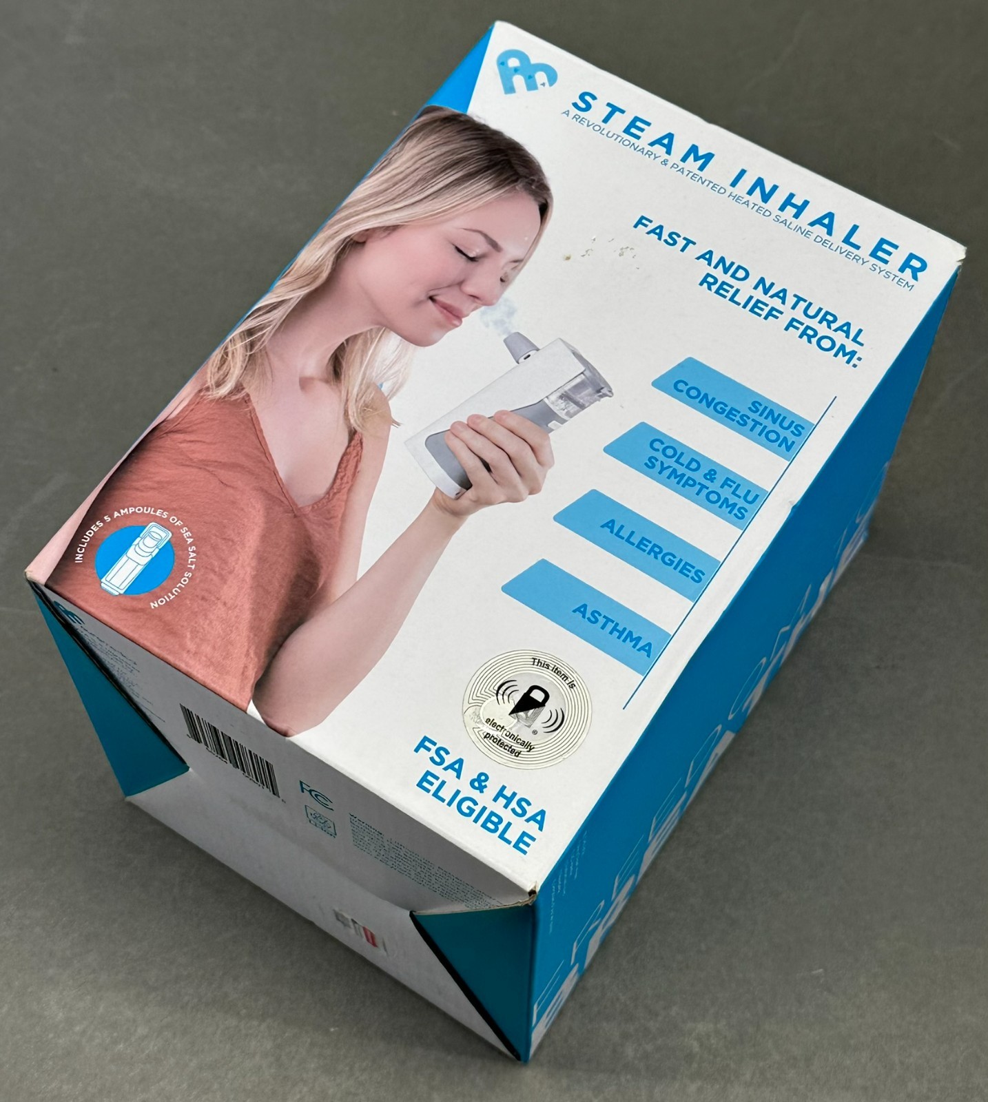 AVYA Steam Inhaler Heated Saline Delivery System – Portable