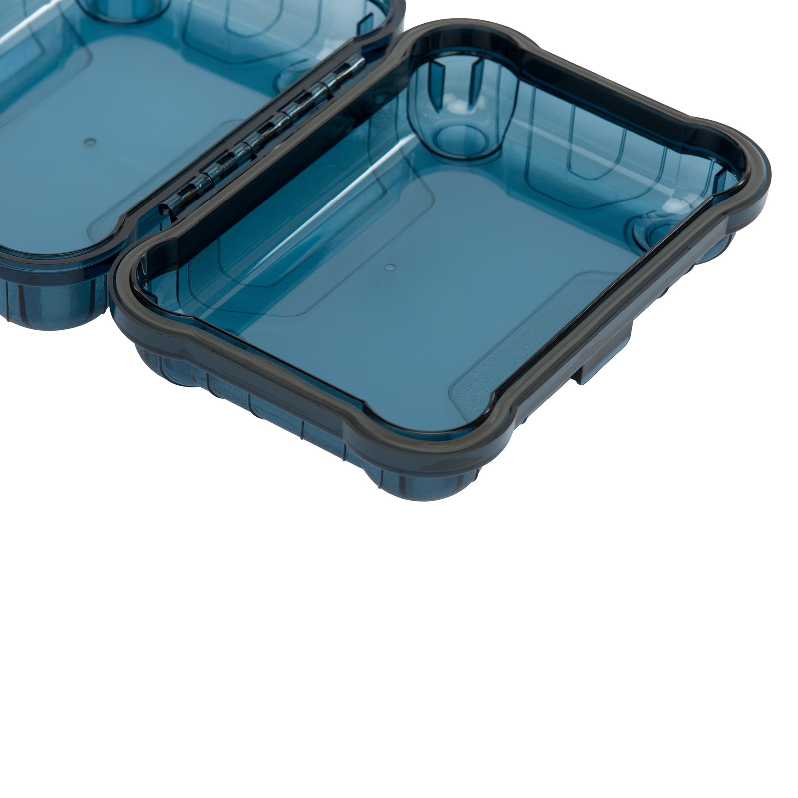 Outdoor Products Small Watertight Dry Box, Blue Polycarbonate, Solid Print