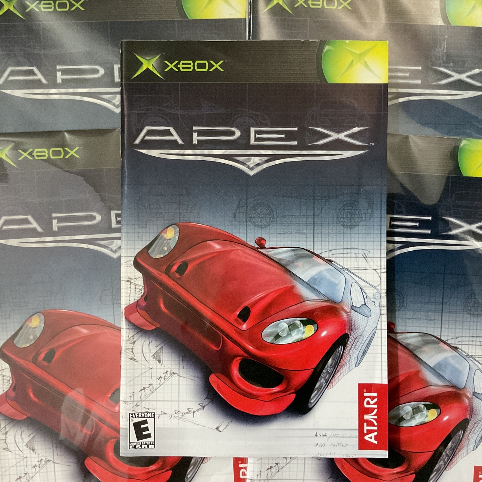 Apex Microsoft XBOX Instruction Manual Only