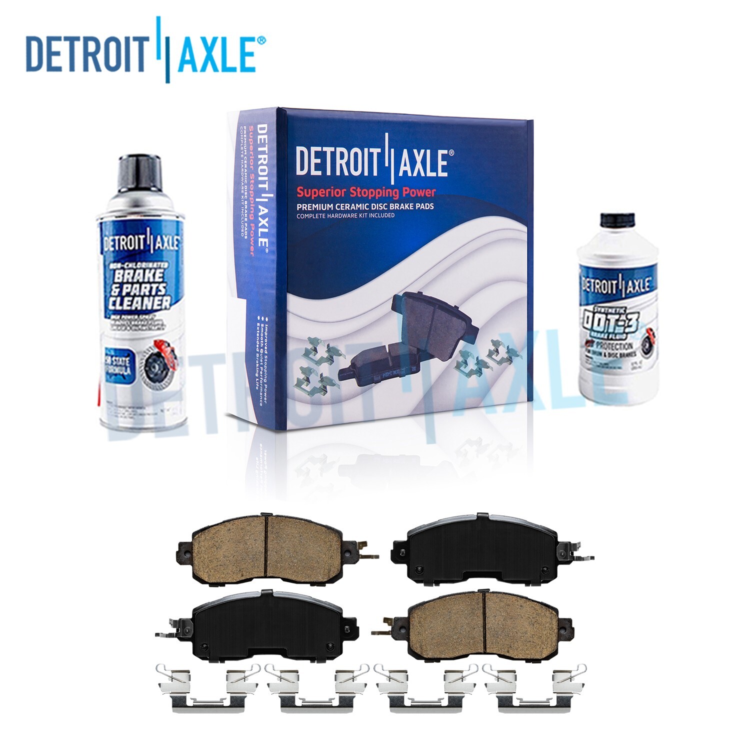 Front Ceramic Brake Pads Kit for 2014 2015 2016 2017 2018 Nissan Altima Leaf
