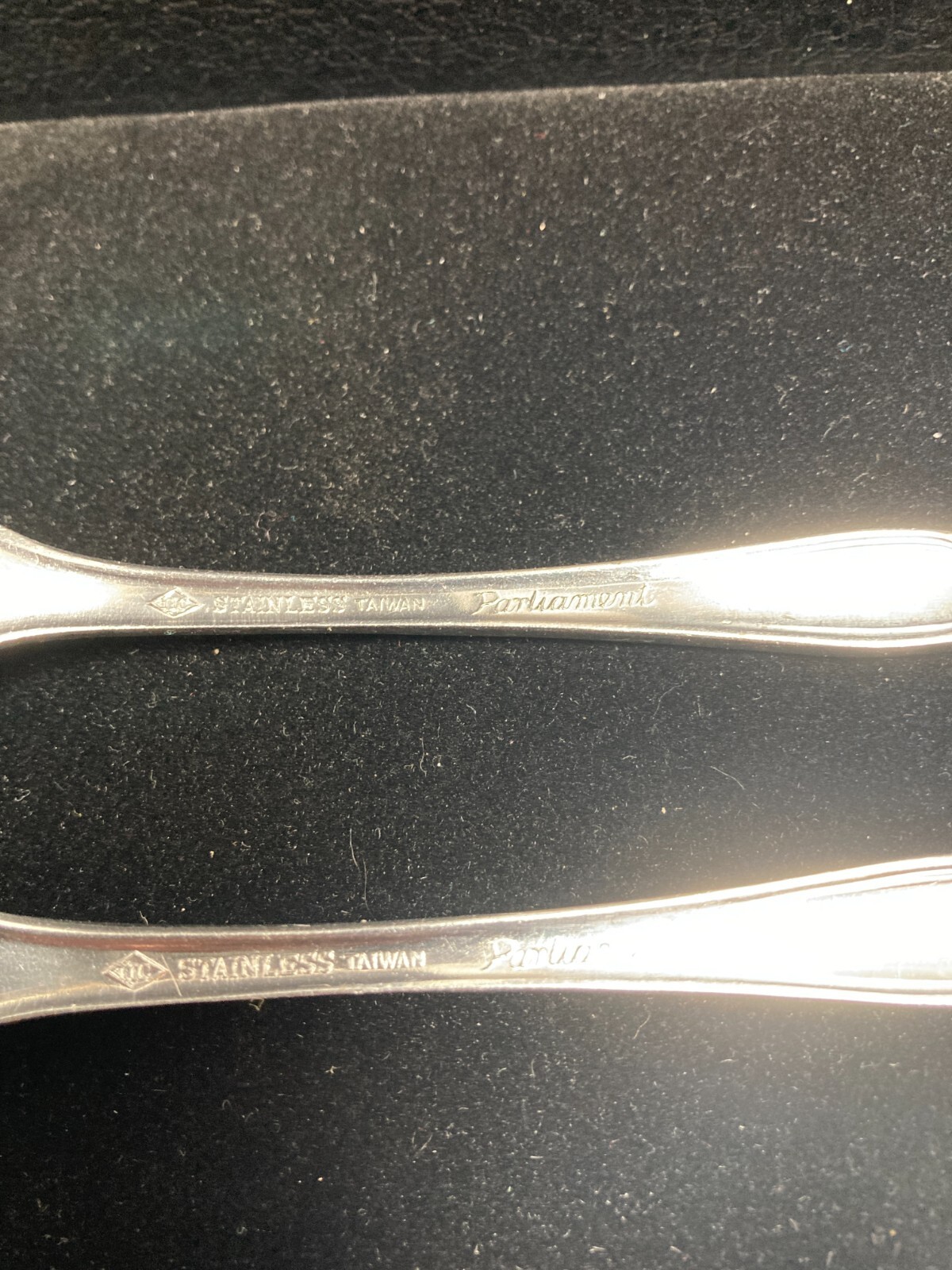 3 Parliament Forks Flatware Stainless Taiwan