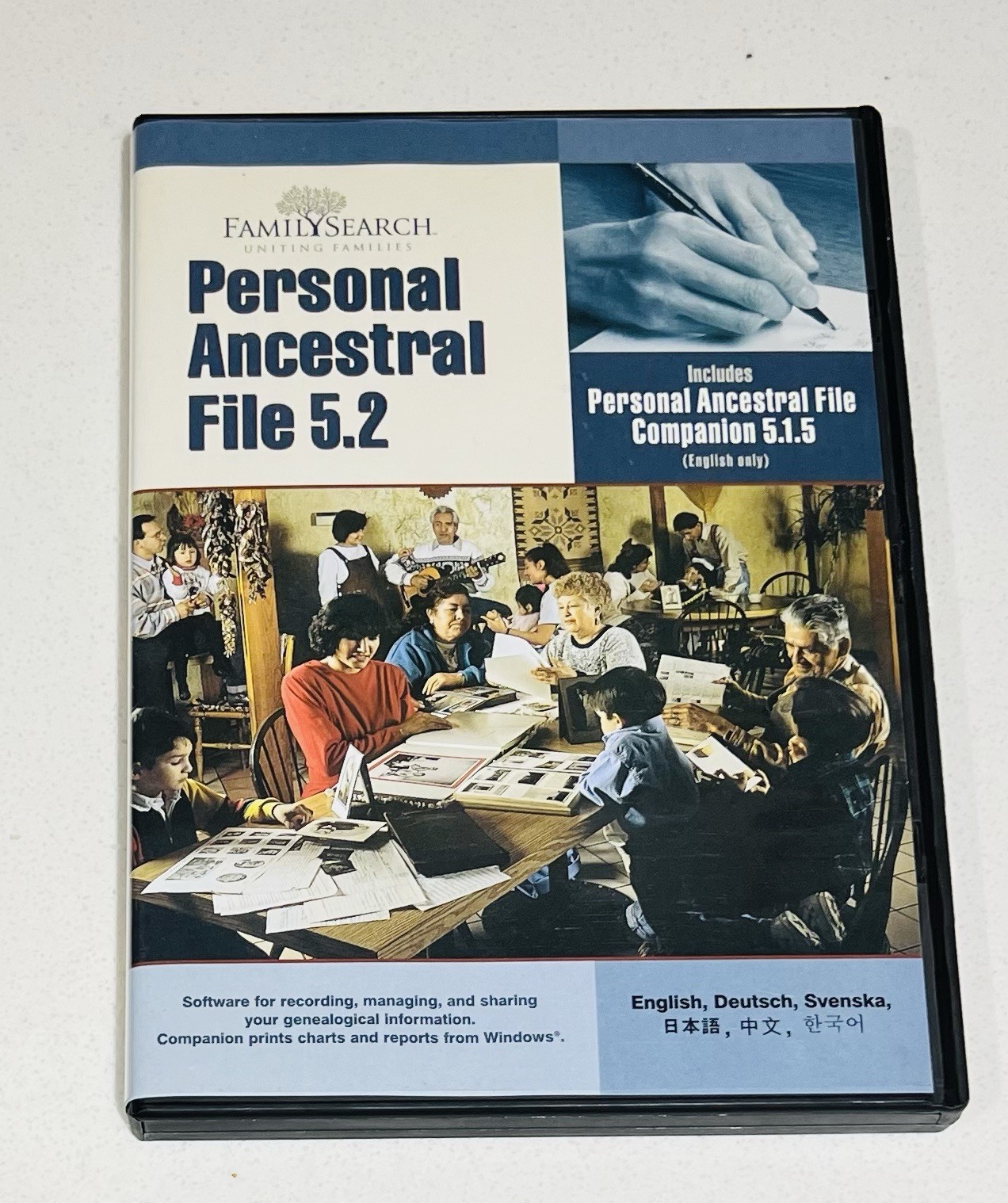Personal Ancestral File 5.2 - CD-ROM -Family Search - Latter-day Saints