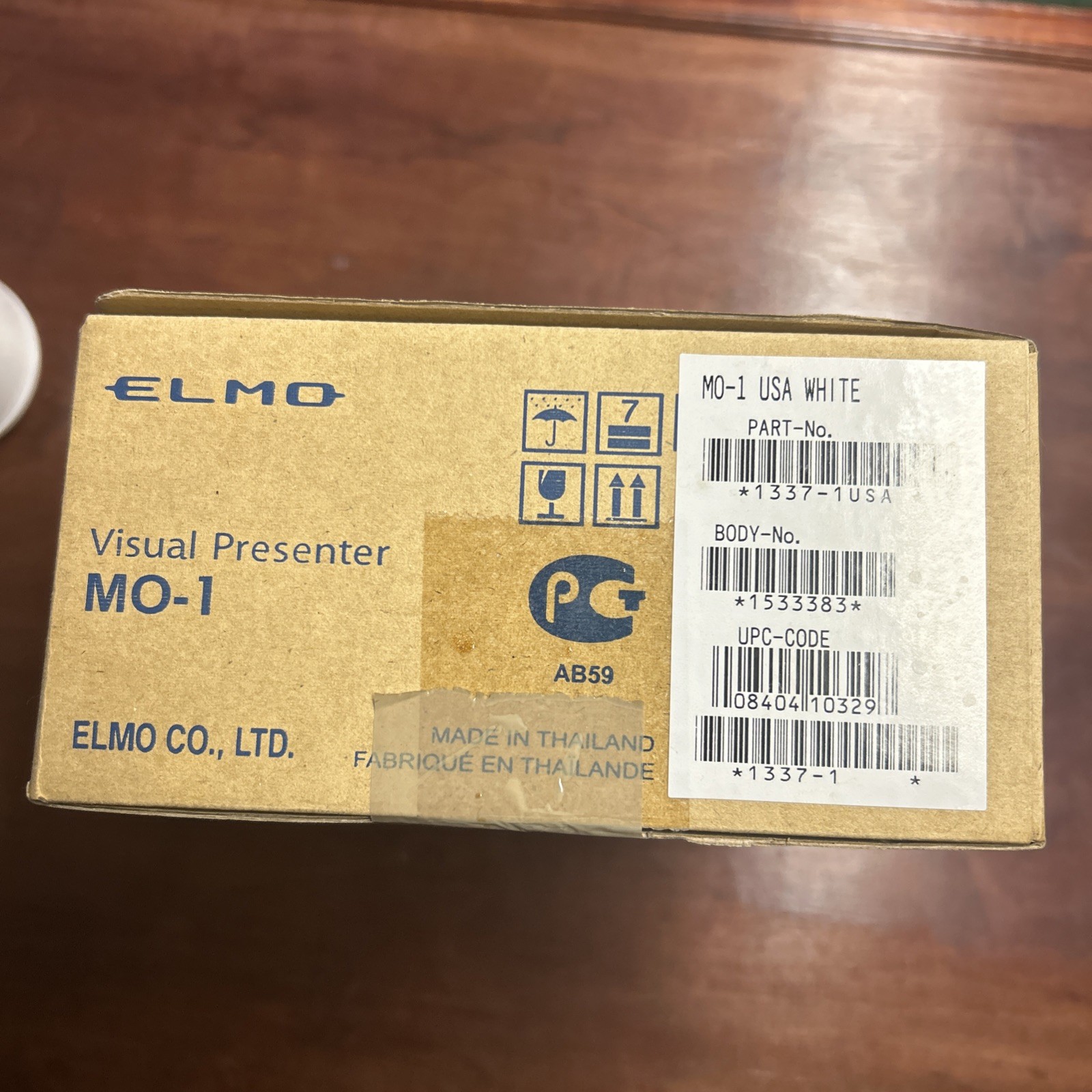 ELMO MO-1 Visual Presenter Black 1337-2 new