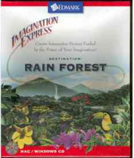 Imagination Express Destination: Rain Forest PC MAC CD-ROM nature adventure game