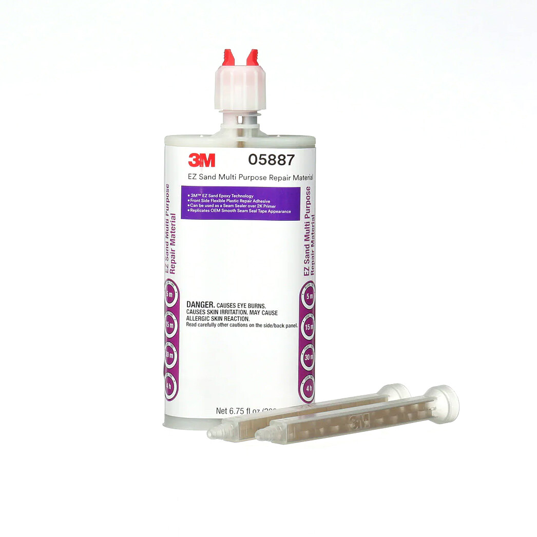 3M E-Z Sand Multi Purpose Flexible Plastic Repair Material 05887 Epoxy Adhesive