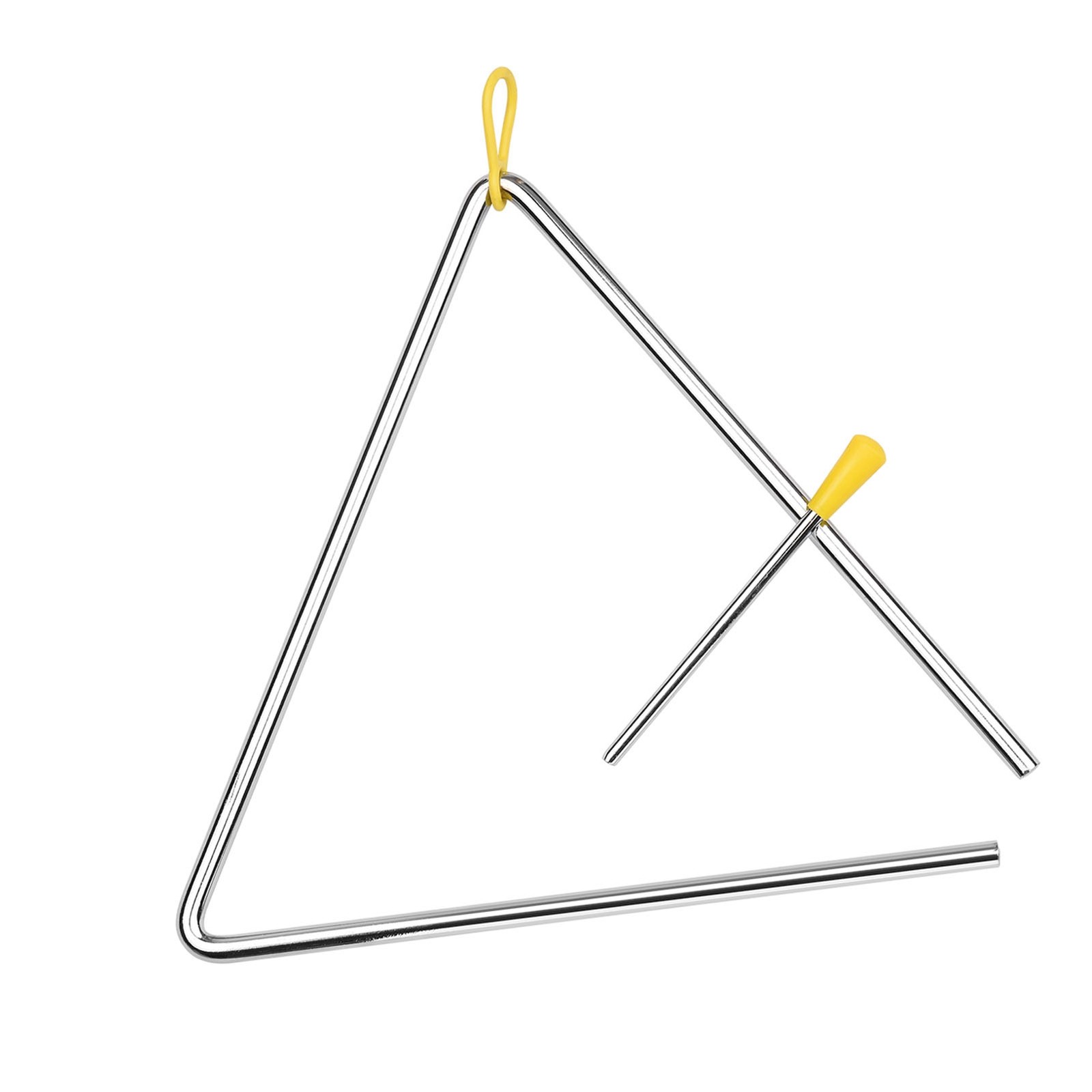 10 Inch Triangle Percussion Instrument With (Min Order 10 Pcs)