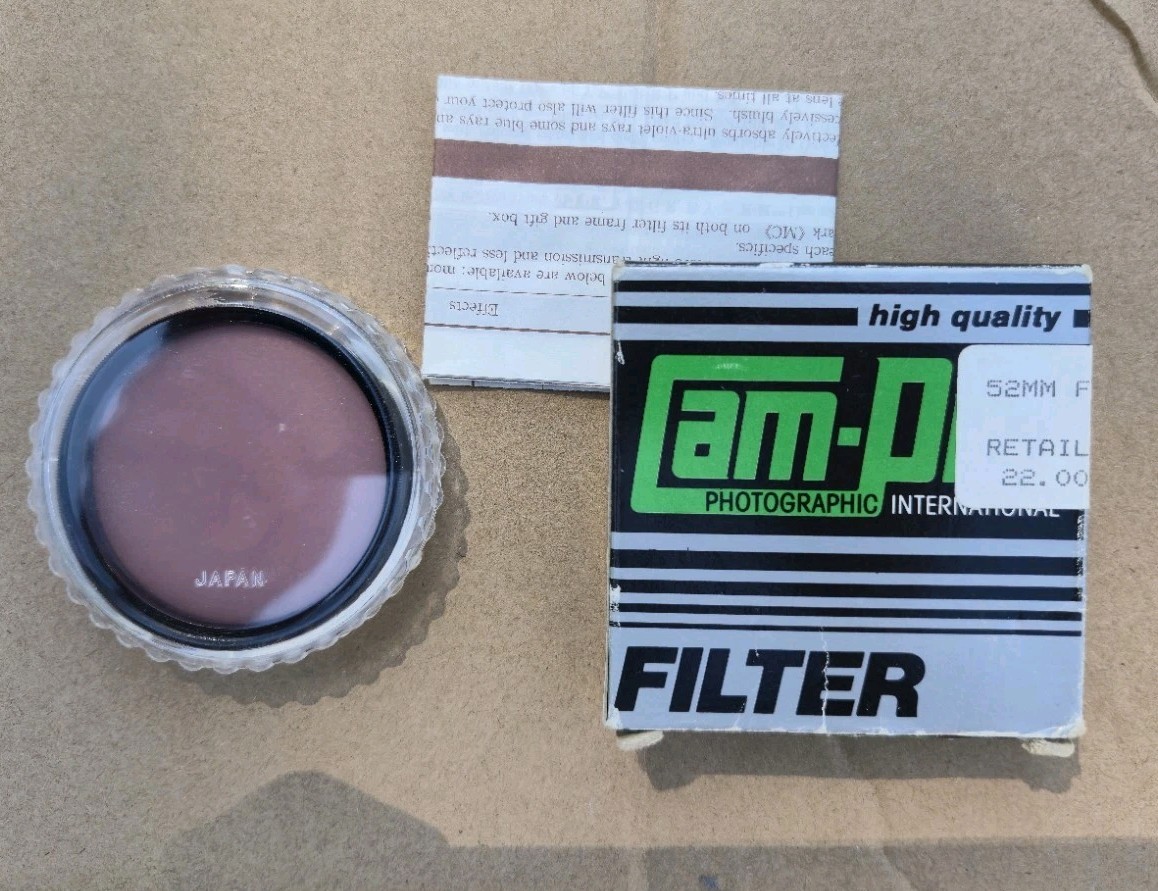 Cam-Pro 52mm FLW Fluorescent Multi Coated Glass Filter