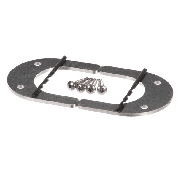 GLOBE 940032 Slicer Foot Retainer Kit 6.2" L x 5.05" W x 1.05" H Durable SS