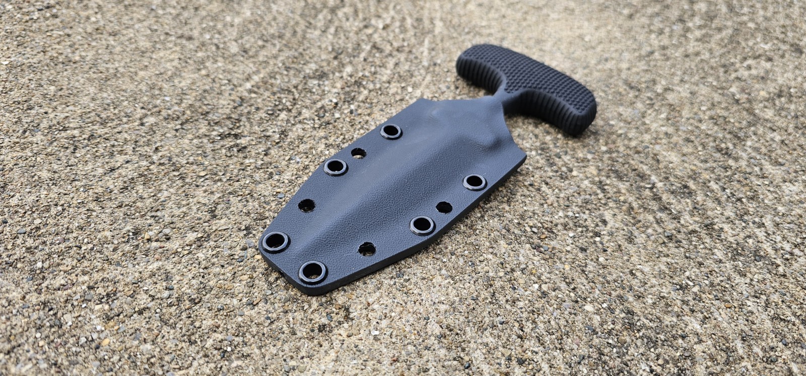Cold Steel "SAFE MAKER 1" Kydex Sheath Only in Pancake 2.0 Style (BK)