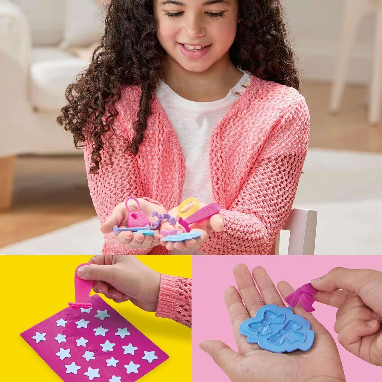 Inspire Creativity with Barbie Sparkles & Gems: 4 Modeling Sheets & Accessories