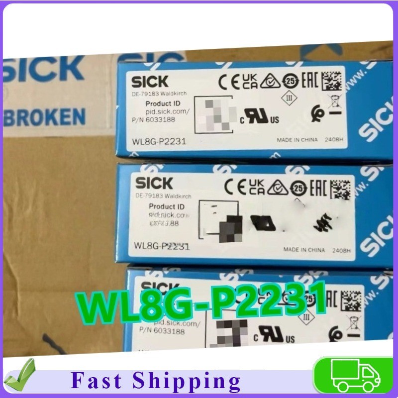 WL8G-P2231 1PCS NEW for SICK WL8G-P2231 Photoelectric Switch Fast Delivery NEW