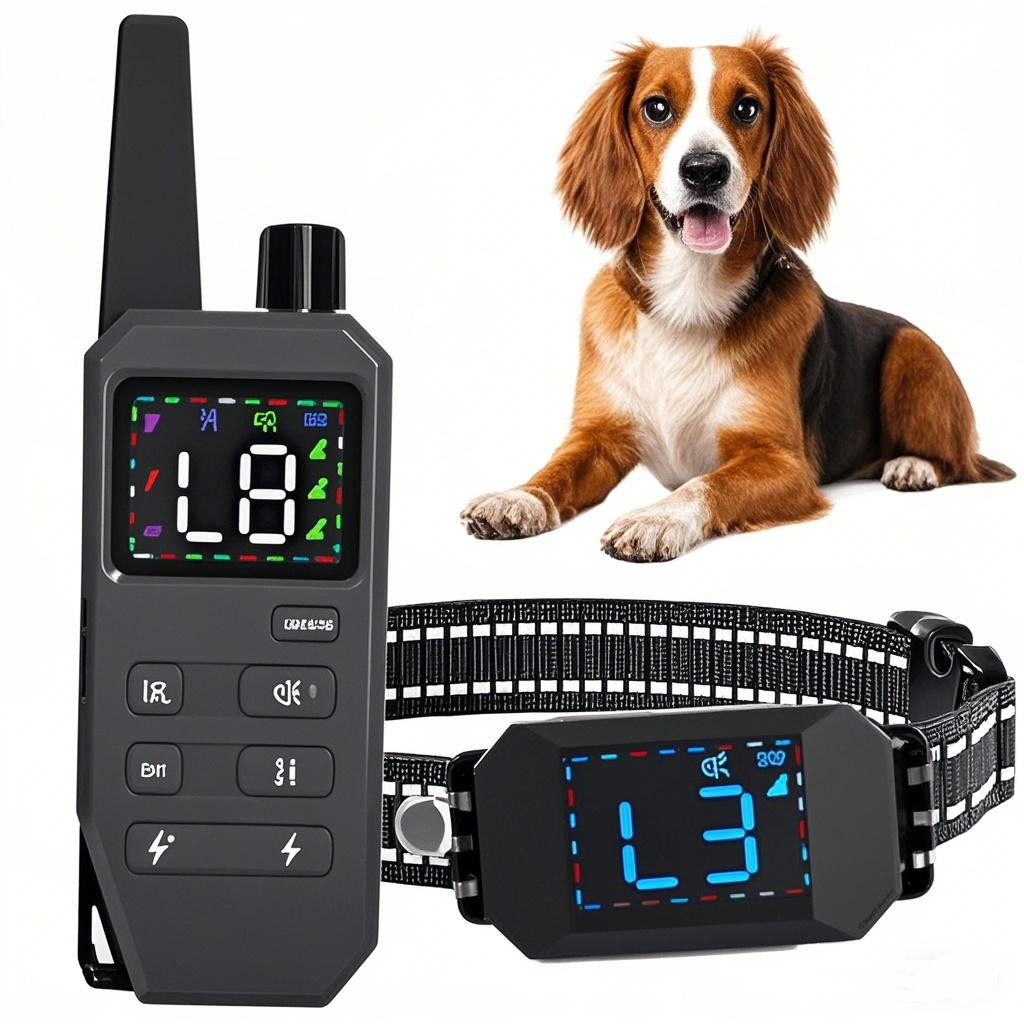 2800 FT Remote Dog Shock Collar Training Rechargeable Waterproof LCD Pet Trainer