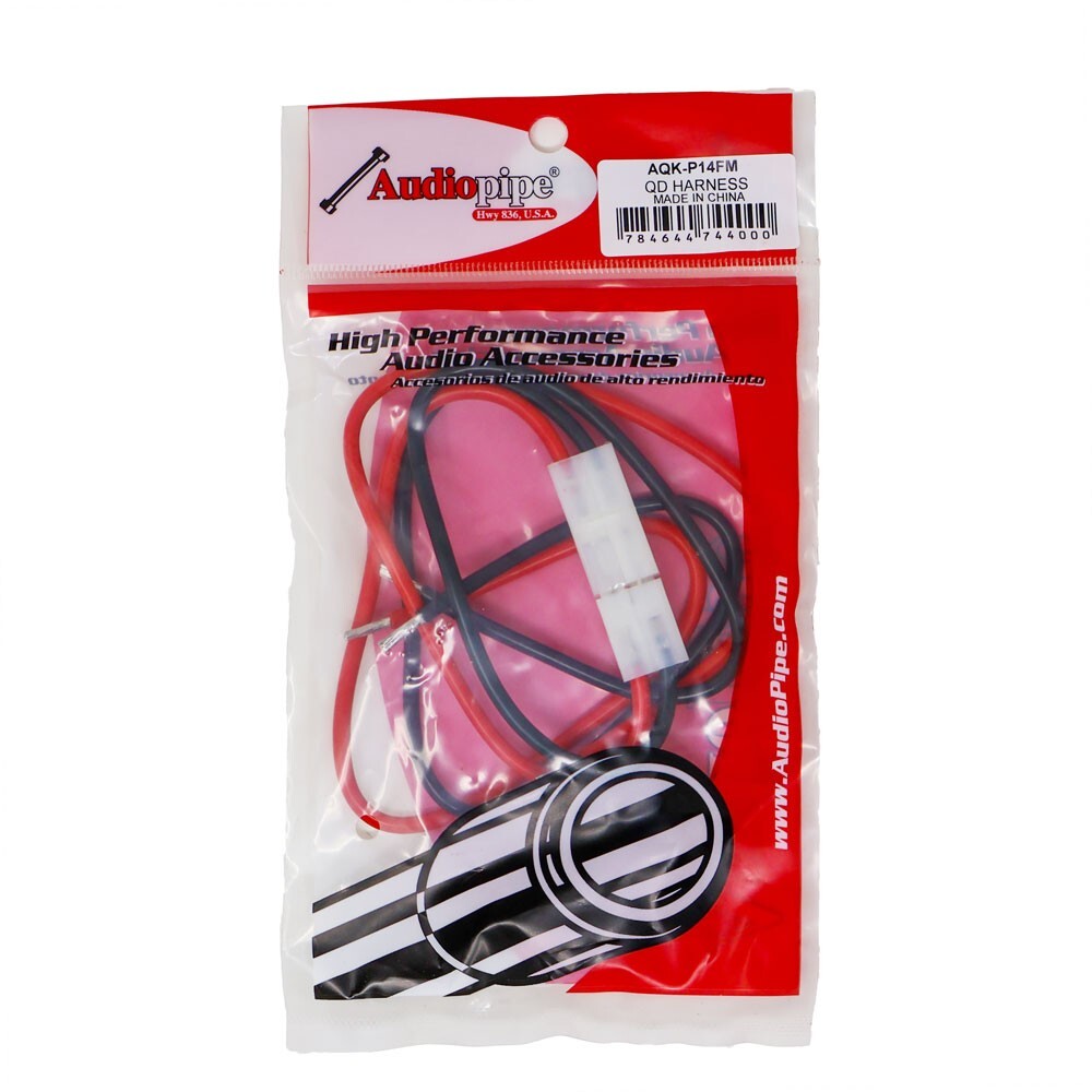 14 Gauge 2 Pin Male/Female Terminals Quick Disconnect Harness Wires Automotive