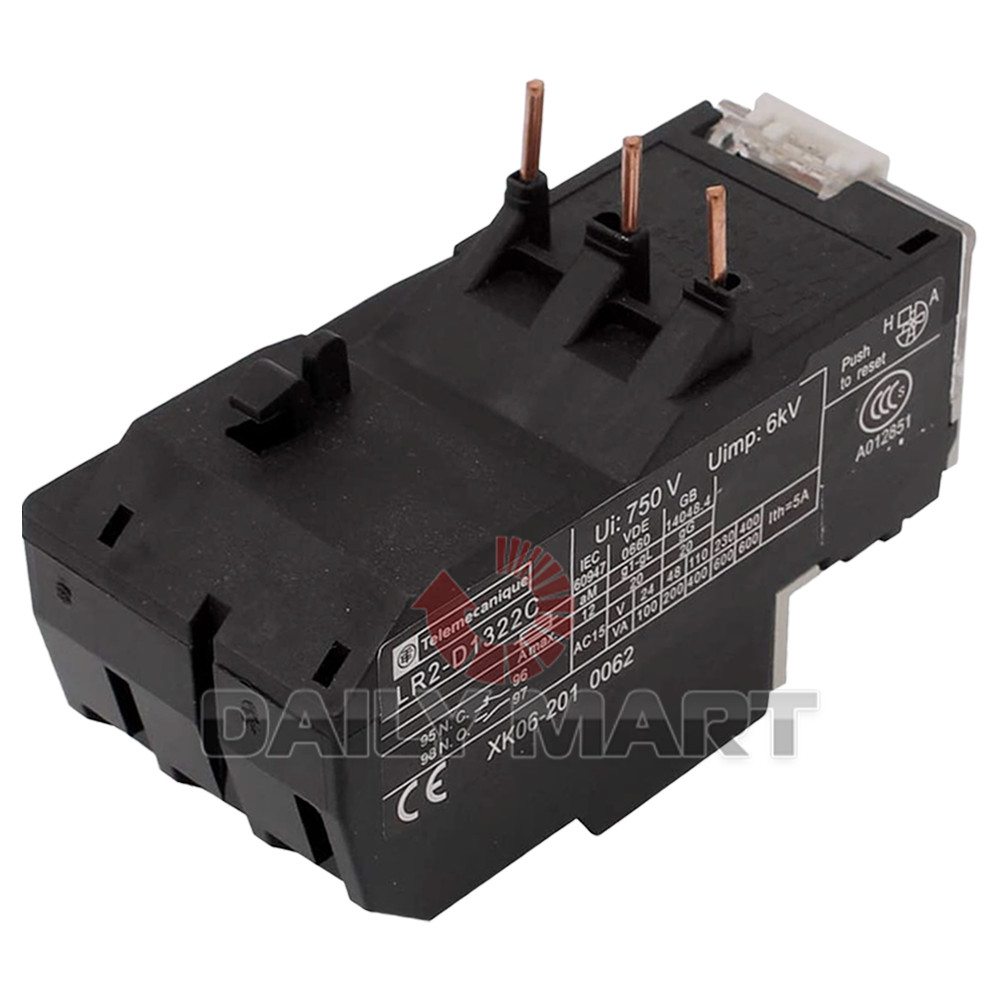 New In Box SCHNEIDER LR2-D1322C Thermal Overload Thermal Protection Relay
