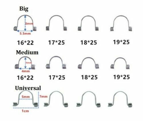 12 Size Dental Orthodontic Anterior Teeth Torque Rectangular Spring Wire Single