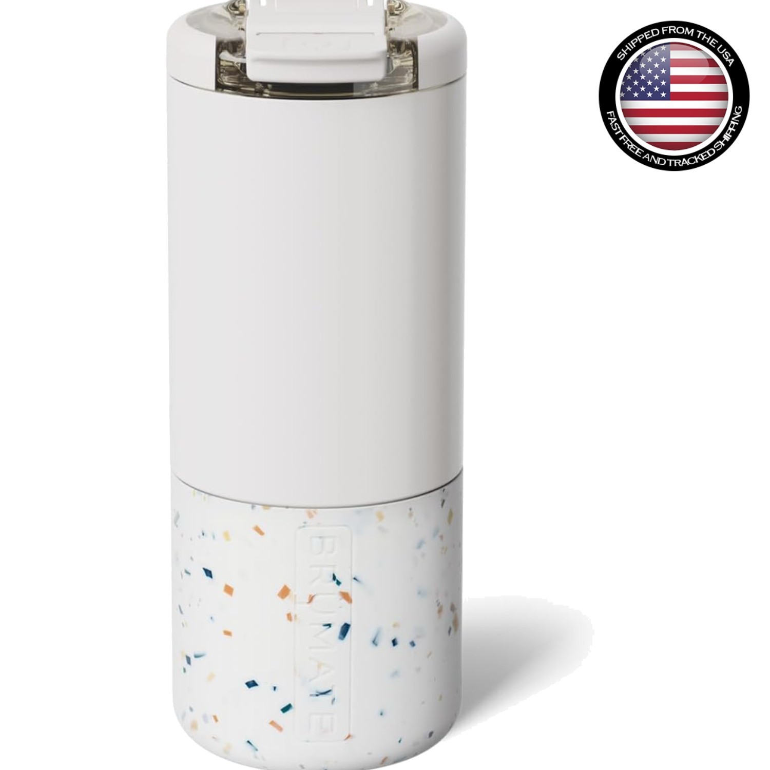 18oz Leakproof Travel Mug with Ceramic-Lined & OctaLock Lid Design