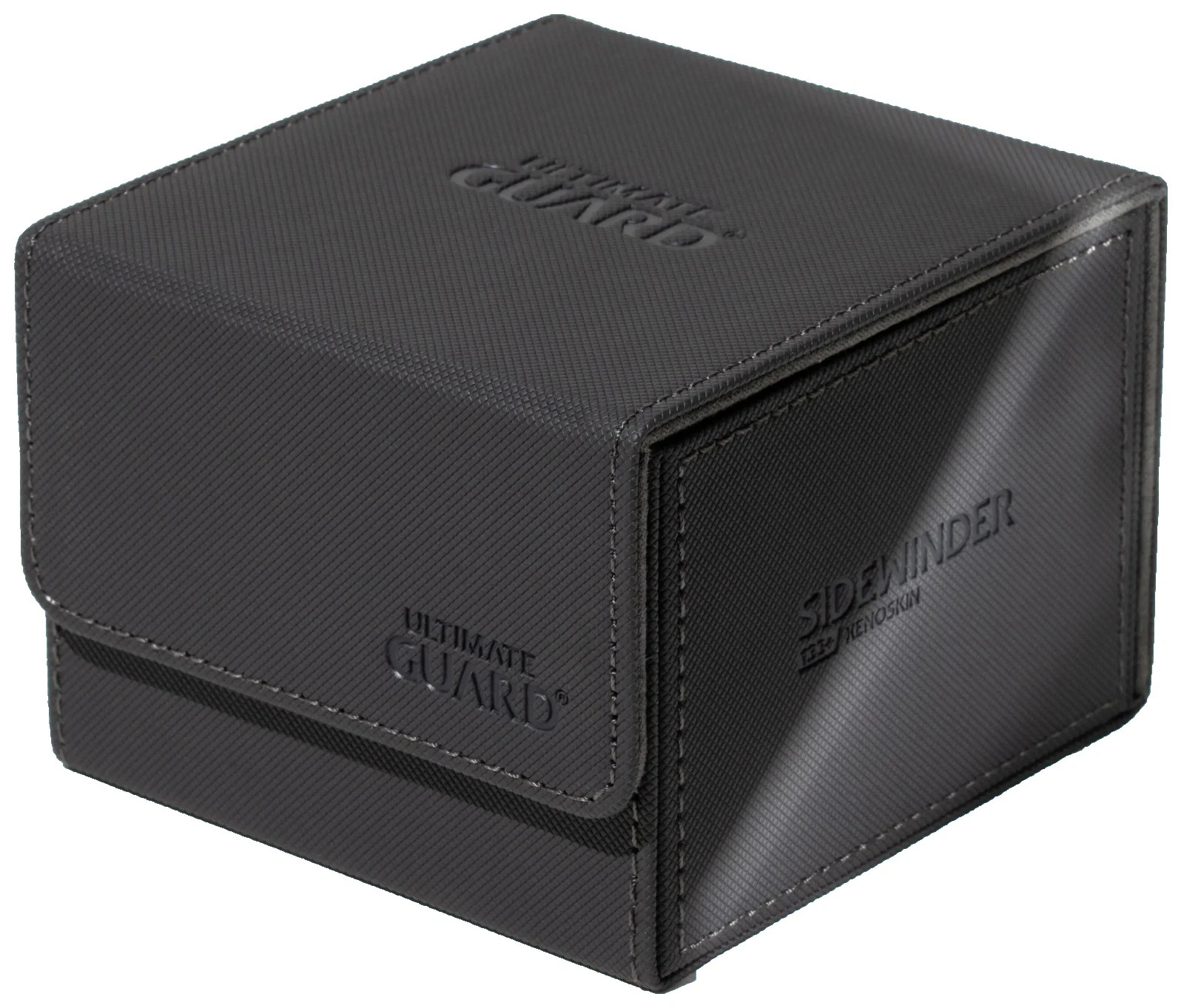 Ultimate Guard Sidewinder 133+ Monocolor Grey Deck Card Storage Box NEW in Box