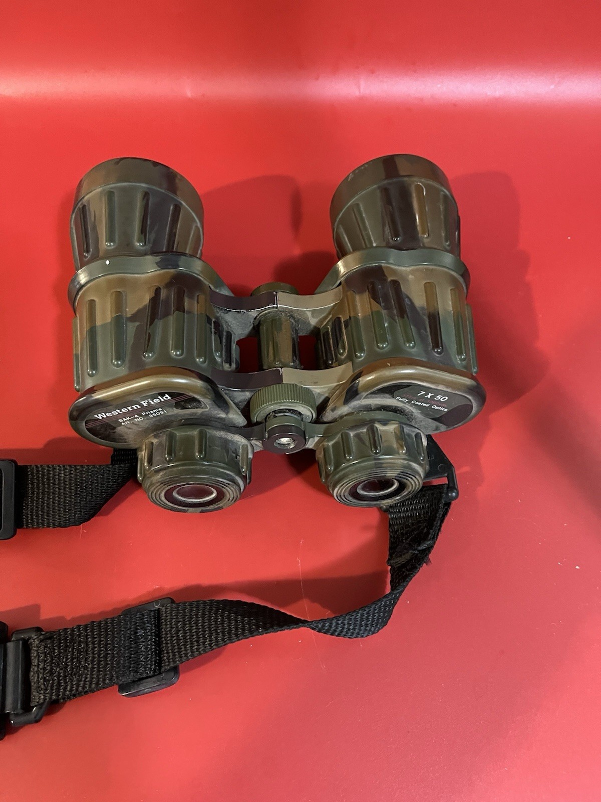 Western Field 7X50 Camouflage Fully Coated Optics Binoculars #35091