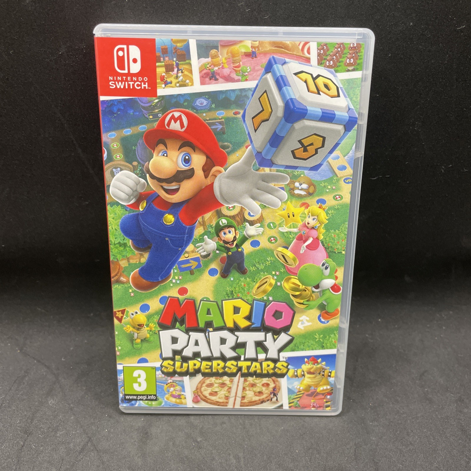 Authentic Replacement Case ONLY for MARIO PARTY SUPERSTARS - Nintendo Switch Box