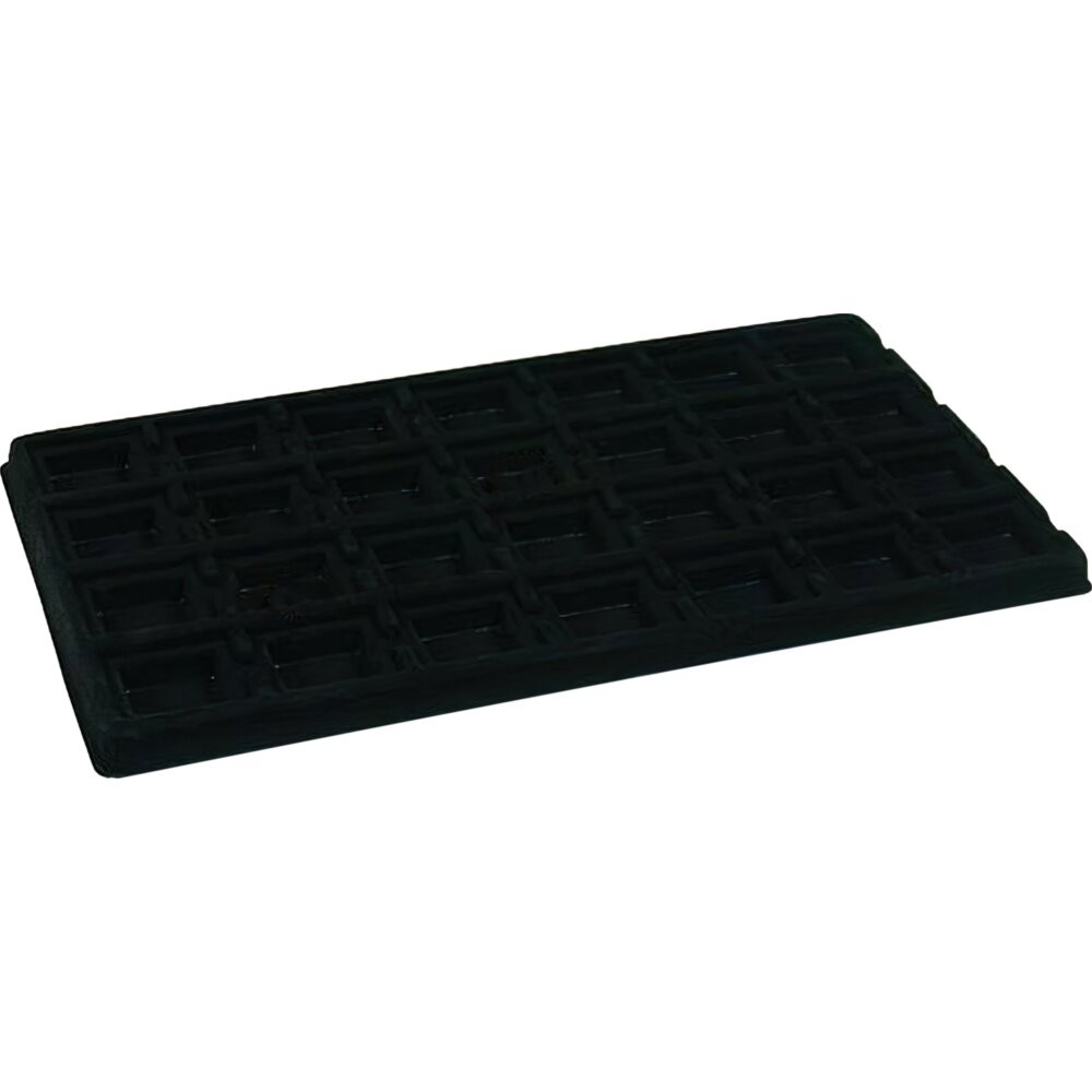 5 Beige 28 Compartment Display Tray Inserts
