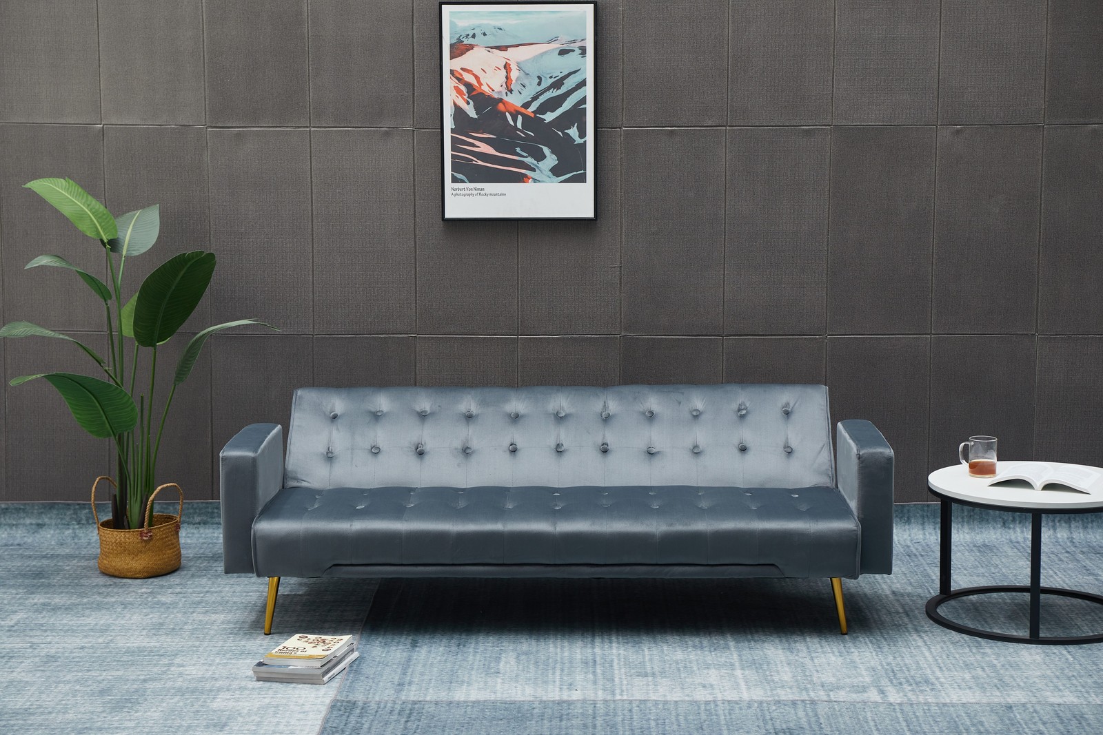 SOFA BED - DARKGREY