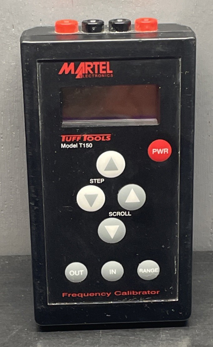 Martel Electronics Tuff Tools Model T150 Frequency Calibrator w/ Case - Working!