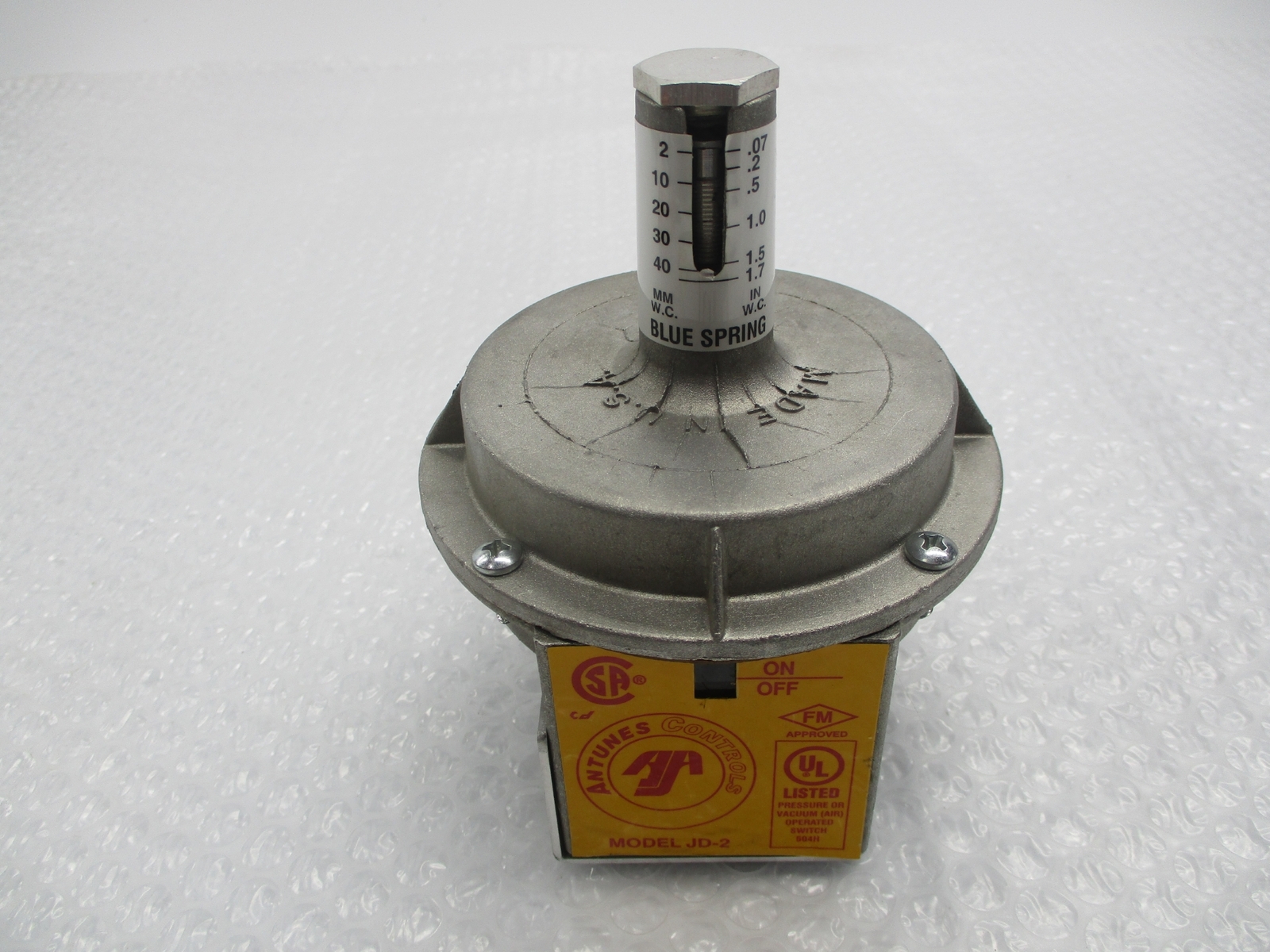 ANTUNES CONTROLS 801111301 PRESSURE SWITCH NSNP