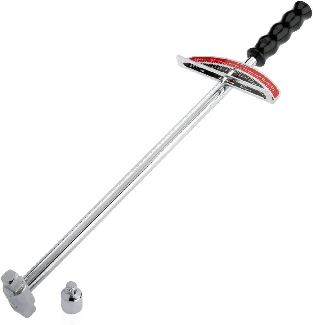 Dual Drive Beam Style Torque Wrench 3/8” & ½” Drives 17” Length 0-150 Ft-Lbs SAE