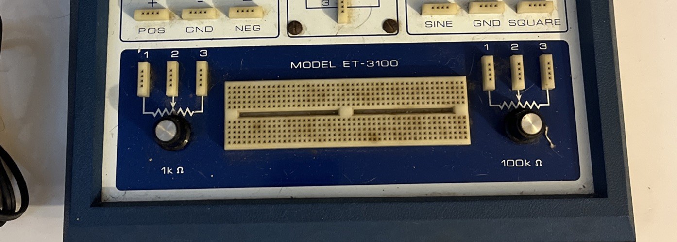 Heathkit Vintage ET-3100 Electronic Design Experimenter Works
